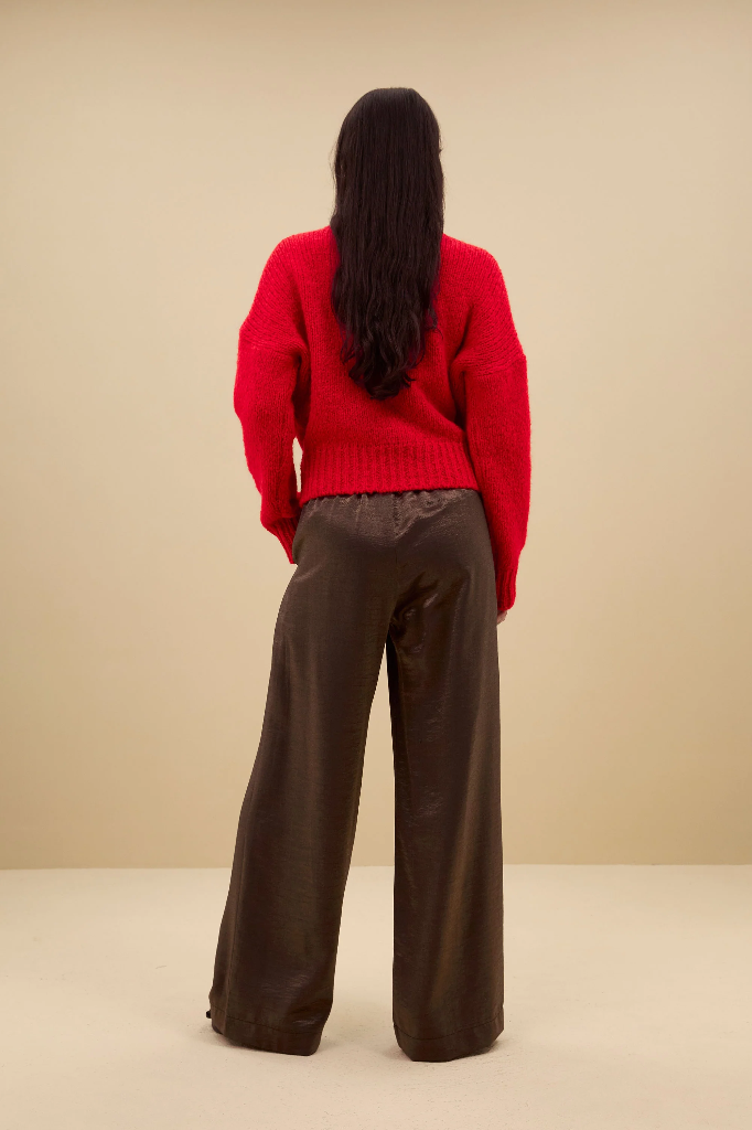 By Bar - Sonny Bulky Pullover - 332 Lip Stick