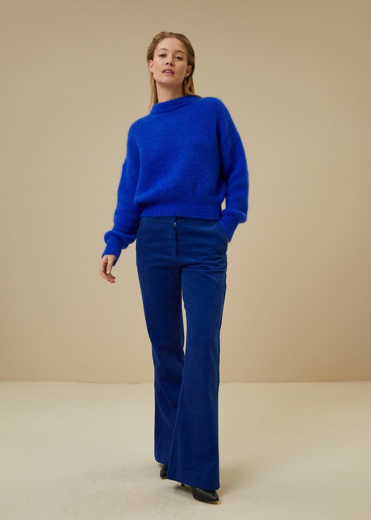 By Bar - ro rib pant - 608 kingsblue