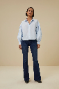 By Bar - sarah short chambray blouse - 650 light blue