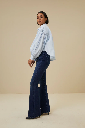 By Bar - sarah short chambray blouse - 650 light blue