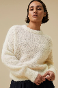 By Bar - sonny eco pullover - 010 off white