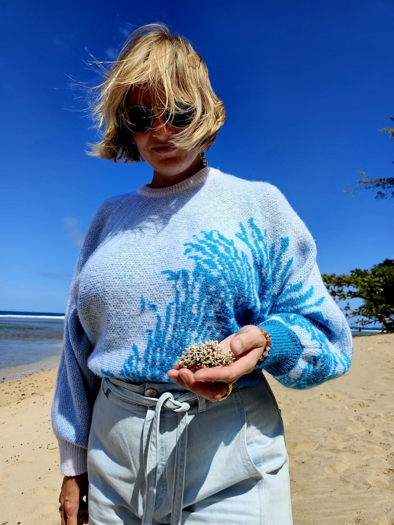 Julia June - Pullover PIKE vivid blue