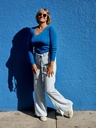 Julia June - Pullover WALTER turquoise