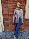 Caroline Biss - Jeanshose Knopfleiste mid blue