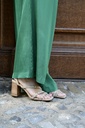 Caroline Biss - LOOSE-FITTING DRESS PANTS, STRAIGHT LEG, MID WAIST - Jungle - 1527-62
