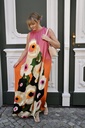 Caroline Biss - Loose-fitting festive long dress Multi Color