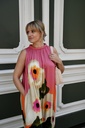 Caroline Biss - Loose-fitting festive long dress Multi Color