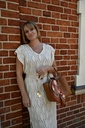 Caroline Biss - STRAIGHT FITTING CROCHET MIDI DRESS - 1140-34