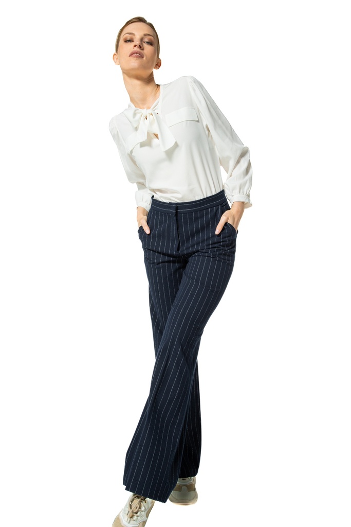 Caroline Biss - SASSY WINTER POPLIN BLOUSE - 4608-92