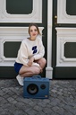 By Bar - bas logo sweater - 826 oyster melee