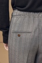 Corel - Nola Pants Stripe Barni - 102 cappuccino