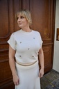 Caroline Biss - Chain belt gold