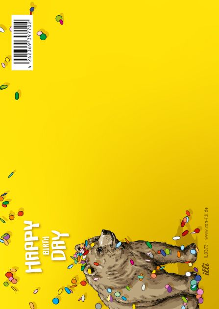 Nobis Design - Postkarte - Pranu Happy Birthday
