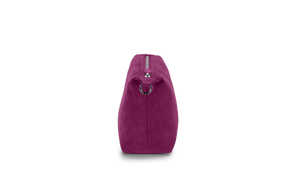 IDA | purpur | silber | Wildleder