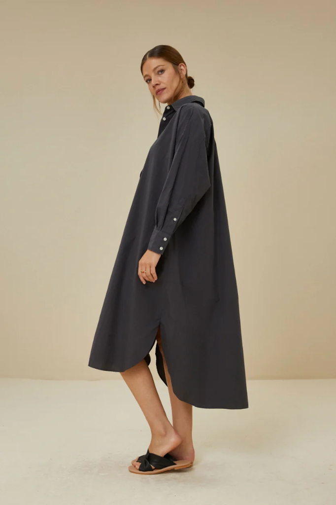 By Bar - Jada Dress - 830 Dark Grey