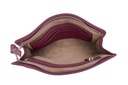 tragbar XL neu | pflaume | silber | genarbt
