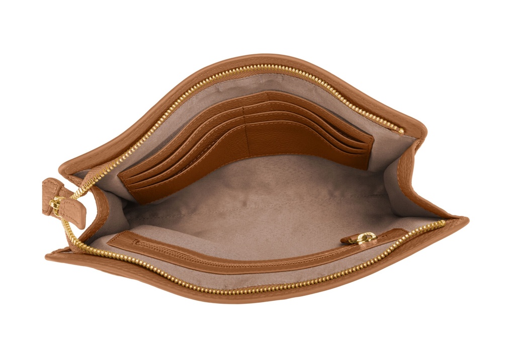 tragbar XL neu | karamell | gold | genarbt