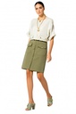 Caroline Biss - COMFORTABLE COTTON SAFARI SKIRT