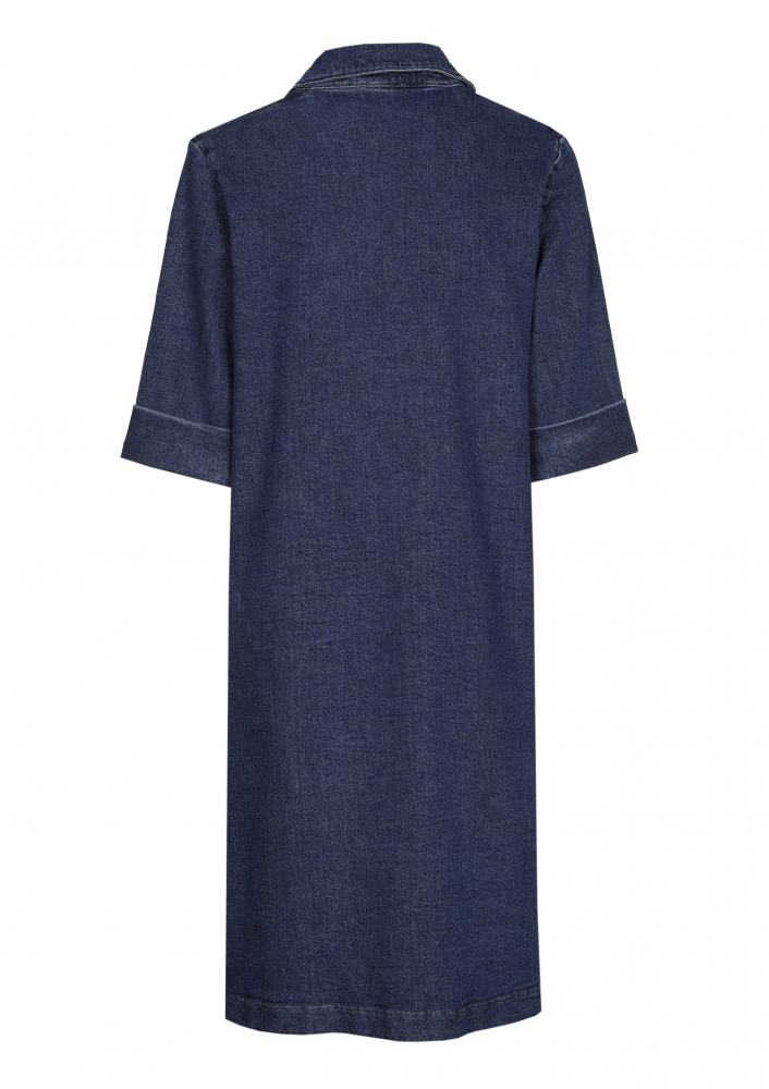 Caroline Biss - COMFORTABLE-FITTING DRESS IN SOFT DENIM