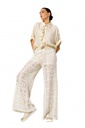 Caroline Biss - LOOSE-FITTING BLOUSE WITH FLOUNCE EFFECT cream