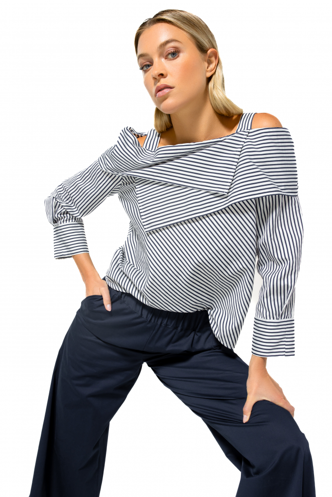 Caroline Biss - SHORT STRAIGHT-FITTING OFF-SHOULDER TOP