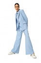 Caroline Biss - OVERSIZED LOOSE BLOUSE WITH ELEGANT SHEEN light blue