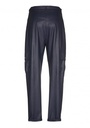 Caroline Biss - Beggy vegan leather pants dark indigo - 4583-27