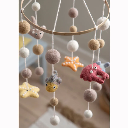 Gry & Sif (Filz) - Mobile Sea Animals
