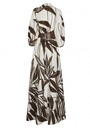 Caroline Biss - Kleid SMOOTH, STRAIGHT-FITTING MAXI DRESS WITH BELT ACCESSORY - multicolour