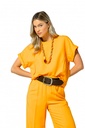 Caroline Biss - SHORT STRAIGHT TOP - Safran