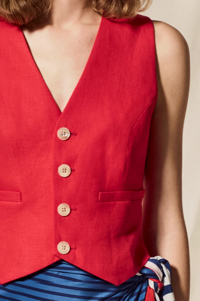 Scapa - Gilet JANE - Red