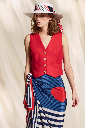 Scapa - Gilet JANE - Red