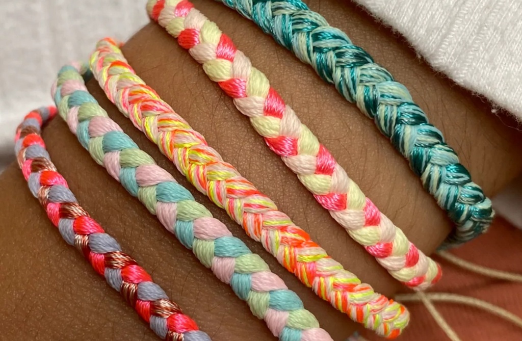LeJu - BLTRENZAKIDS04SS25 - BRACELET, POLYESTER THREADS