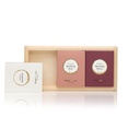 Vinoos -Weingummi Geschenke Trio mit Holztablett