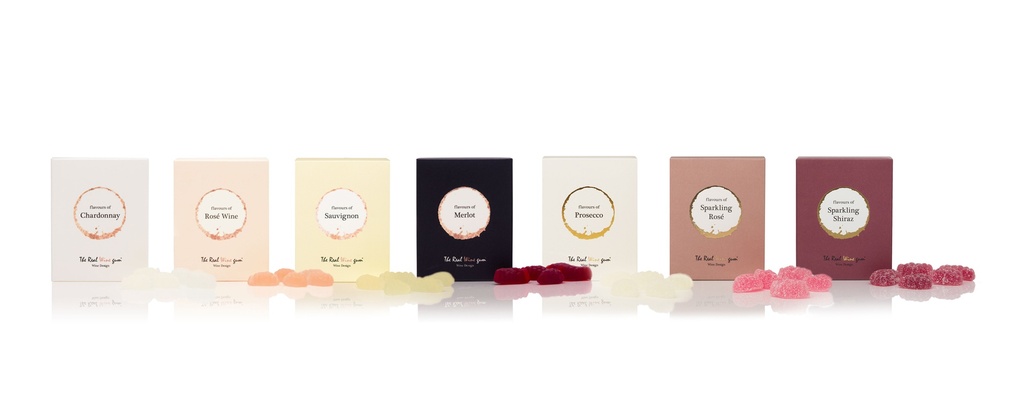 Vinoos - Merlot Weingummi - Einzelgeschenkbox
