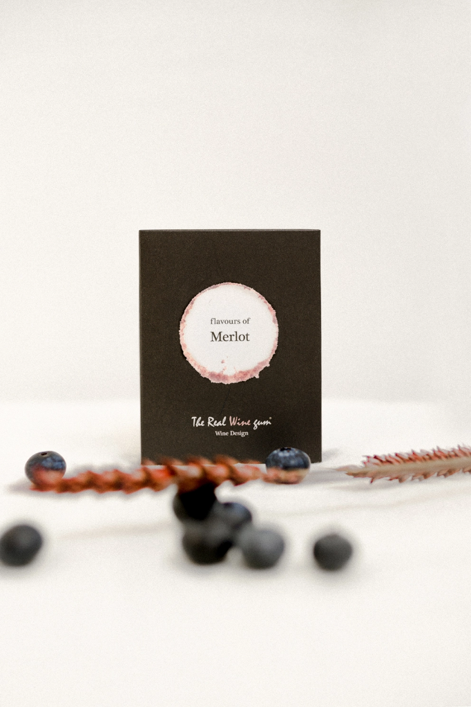 Vinoos - Merlot Weingummi - Einzelgeschenkbox