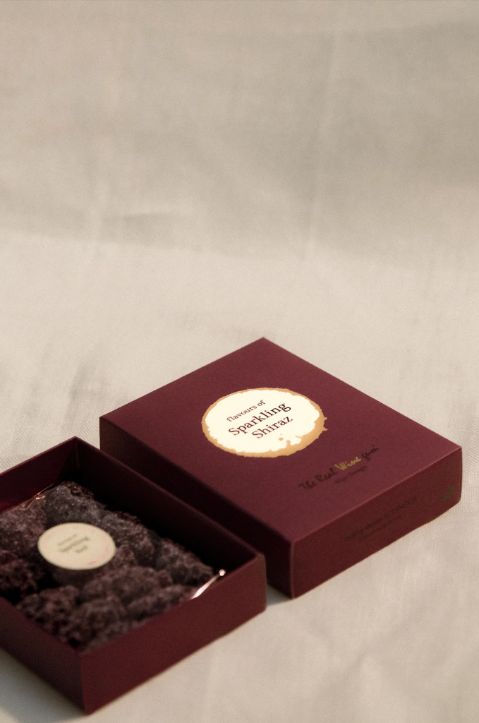 Vinoos - Sparkling Shiraz Weingummi - Einzelgeschenkbox