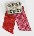 Les Belles Vagabondes - Seidenschal Bandeau Casablanca Fuchsia