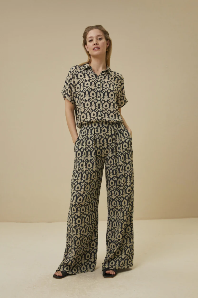 By Bar - Mara Ikat Pant - 693 Night Ikat Print