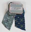Les Belles Vagabondes - Seidenschal Bandeau Casablanca Jaune Yellow