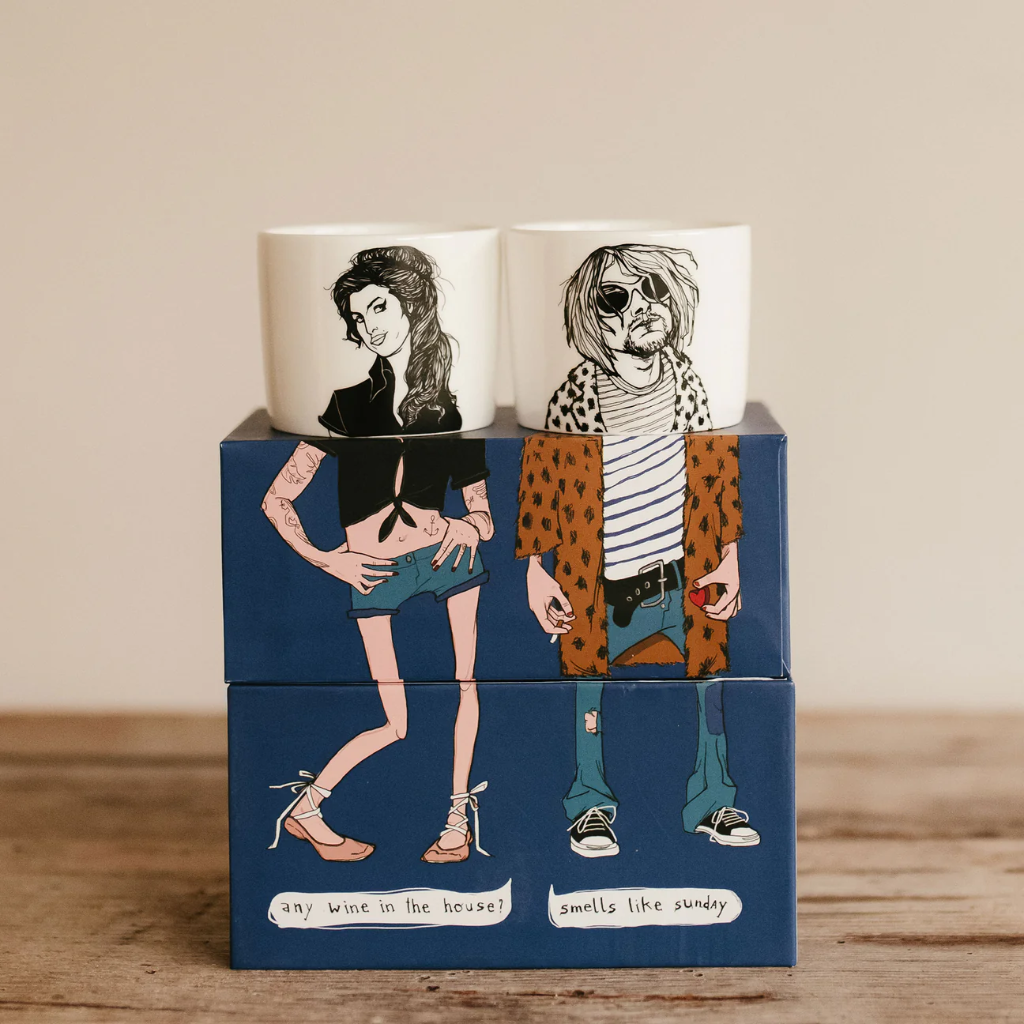 Polonapolona - Espresso cup set of 2 - Kurt + Amy