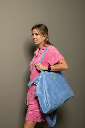 MDMD - Frottee Big Bag - blaugrau