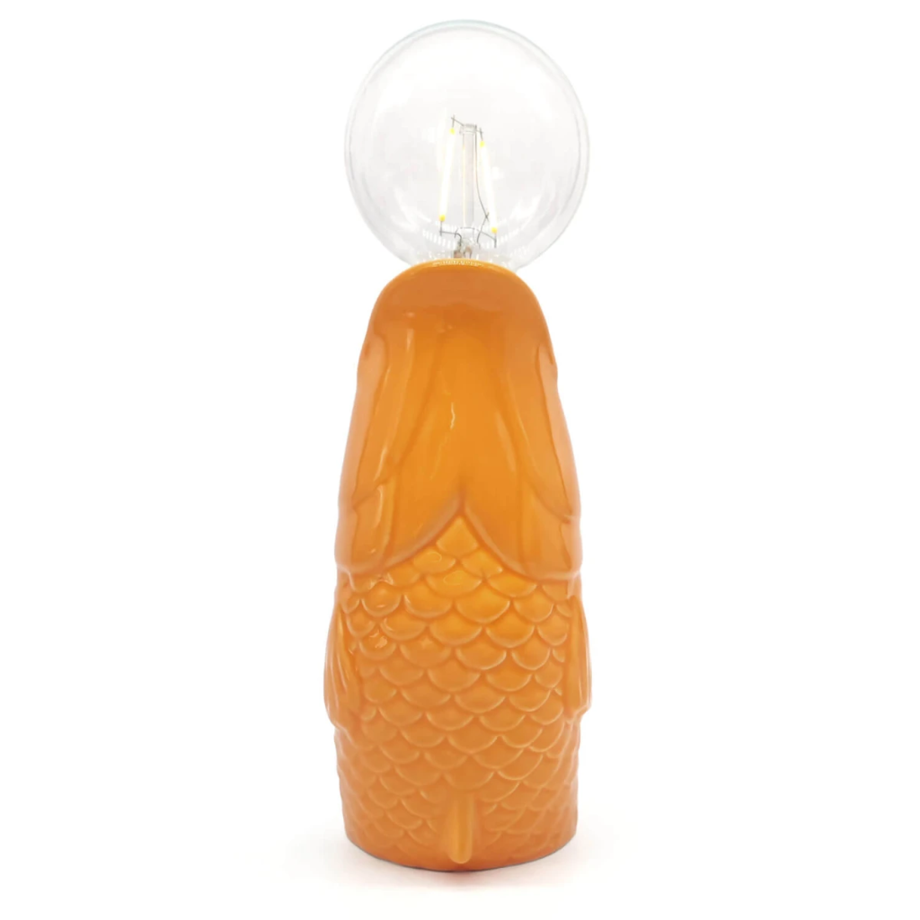 Mea Living - LUCIA Tischleuchte Fisch orange