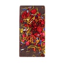 Ritonka - Premium Bitterschokolade - Himbeere, Blüten - 95 g 