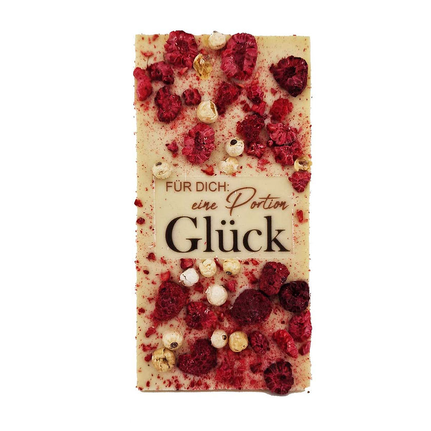 Ritonka - Premium Weiße Schokolade - Für Dich eine Portion Glück - 95 g