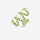Sasstie - Haarspange - Wave Basil