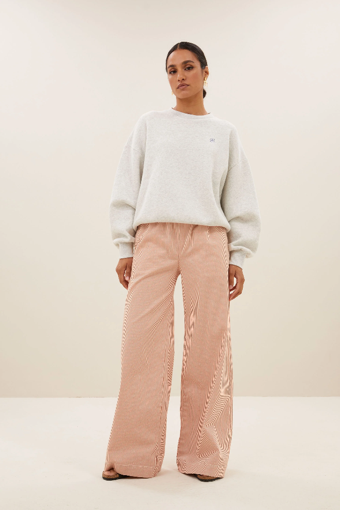 By Bar - Bibi Love Sweater - 815 light grey melee