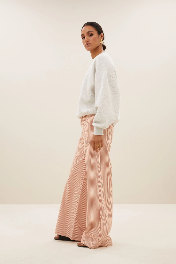 By Bar - Bibi Love Sweater - 815 light grey melee