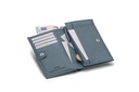 LOU | friesenblau | silber | genarbt