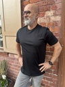 Moe - Unisex T-Shirt Minimalist - black